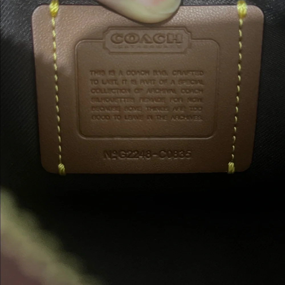 Coach Nylon Swinger - Wine - Picture 7 of 10